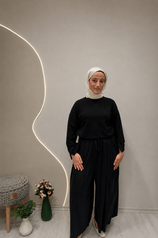 OYŞO PANTOLON ETEK Siyah