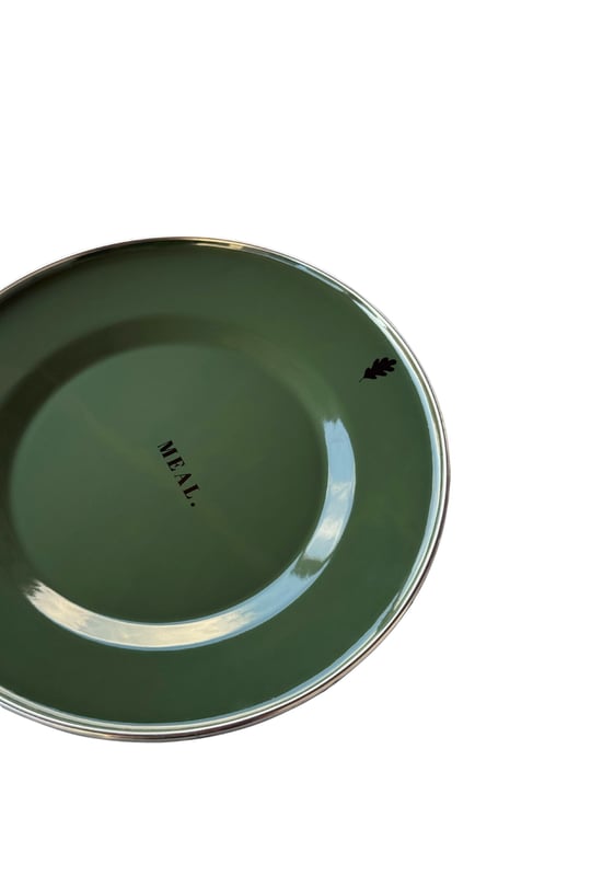 Military Emaye Tabak Haki 25 cm