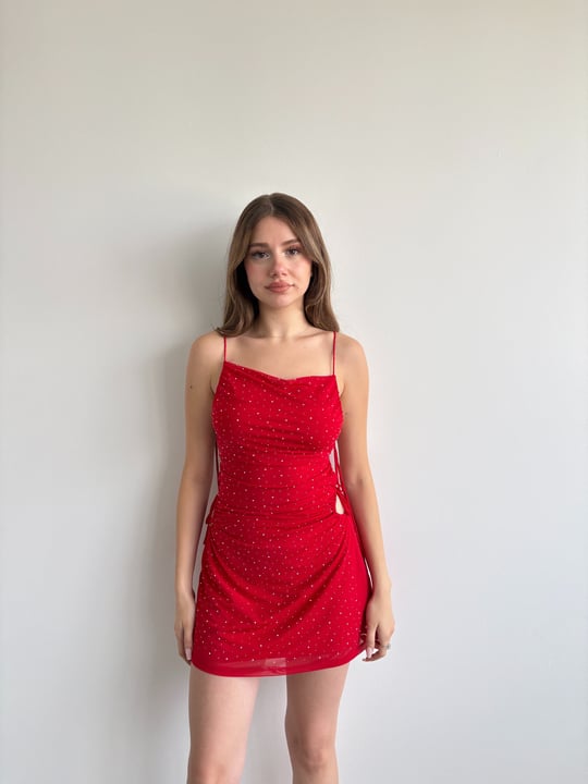 Halter Mini Elbise