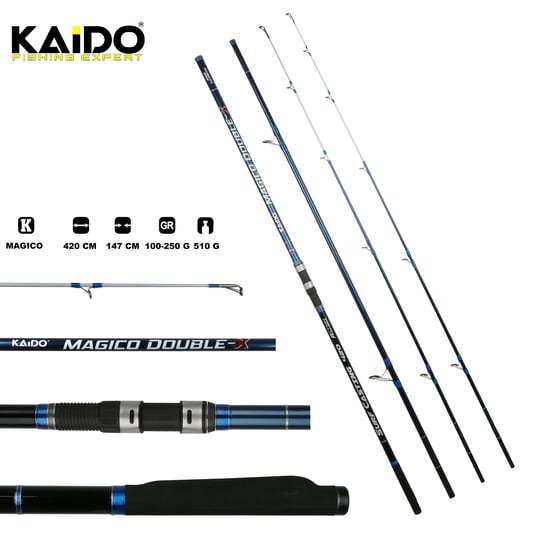 Magico Double-X 420 Cm 100-250gr 3 Parça Surf Olta Kamışı