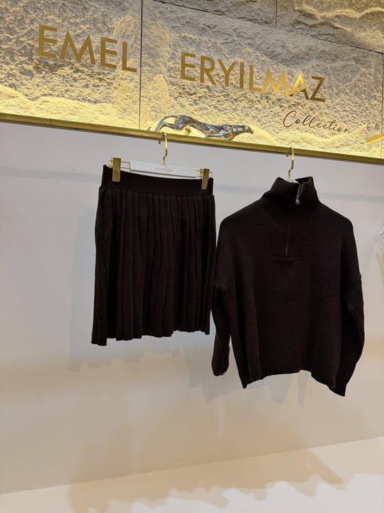 Etek Sweat Triko Takım