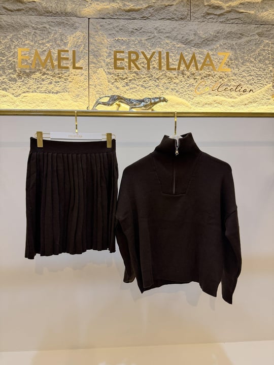 Etek Sweat Triko Takım