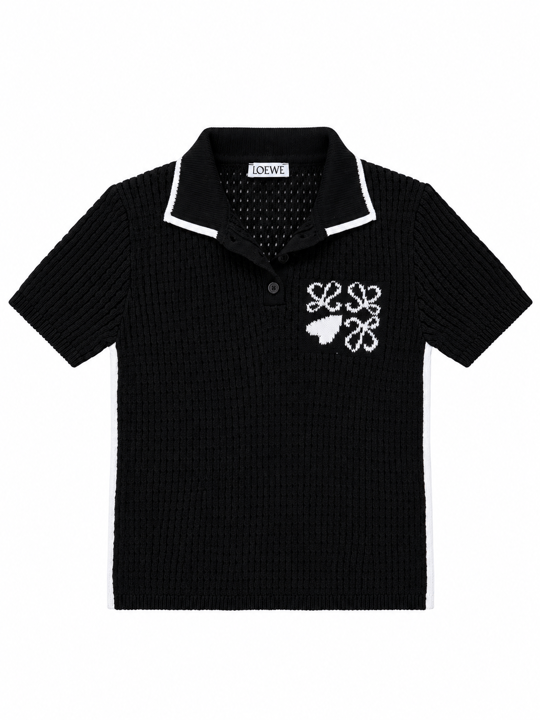 Polo Yaka Örgü Triko 