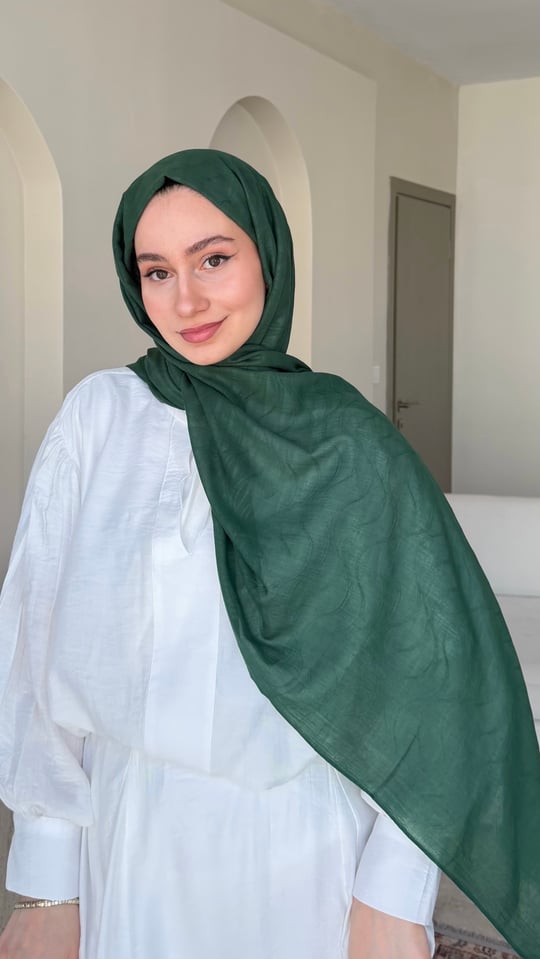 Esle Comfort Şal - Zümrüt Yeşili