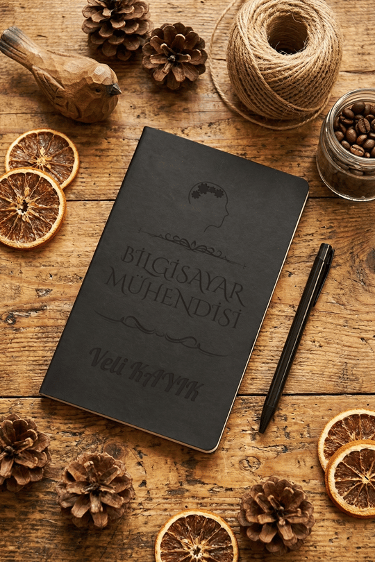 Bilgisayar Mühendisi Kişiye Özel Defter ve Kalem