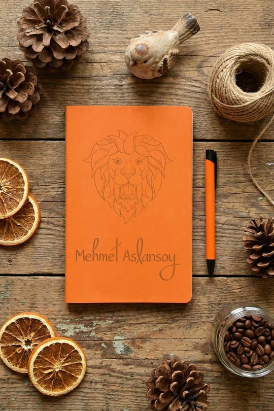 Cool Aslan Kişiye Özel Defter ve Kalem