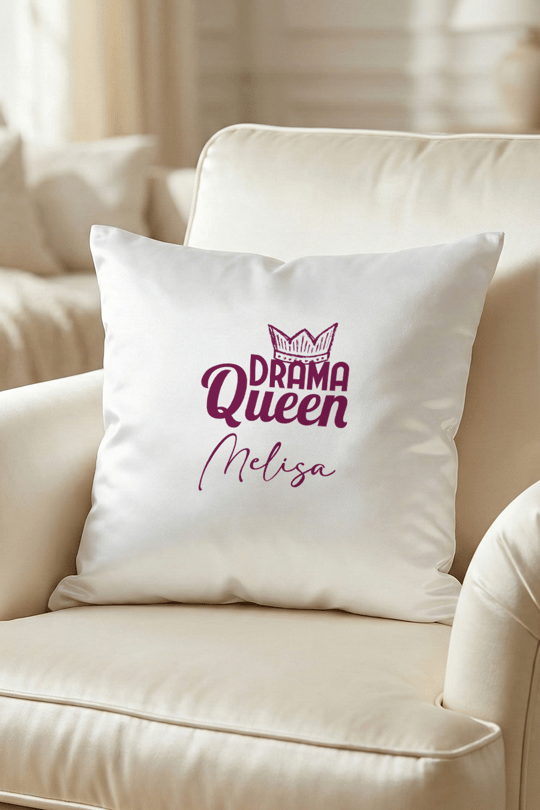Drama Queen Kişiye Özel Yastık