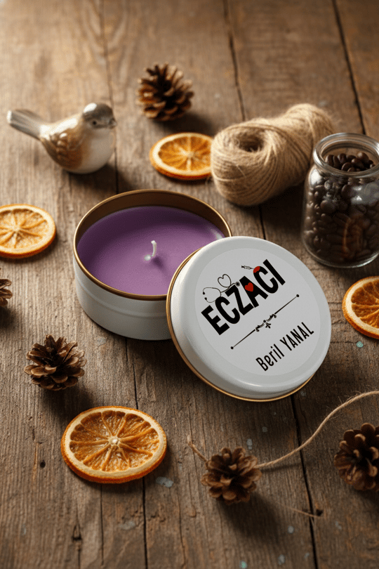 Eczacı Kişiye Özel Mum