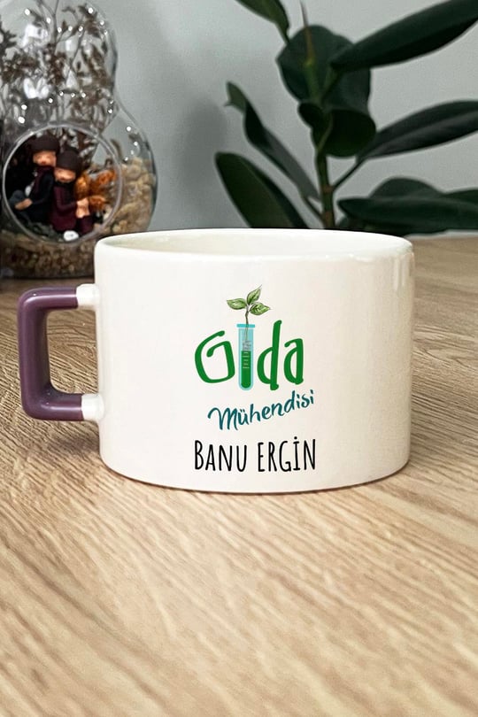 Gıda Mühendisi Kişiye Özel Lüks Fincan