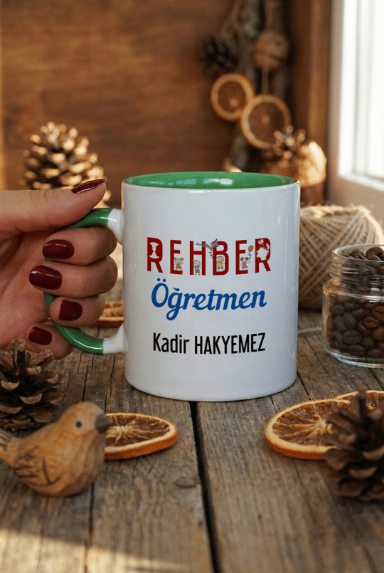 Rehber Öğretmeni Kişiye Özel Kupa Bardak Standart