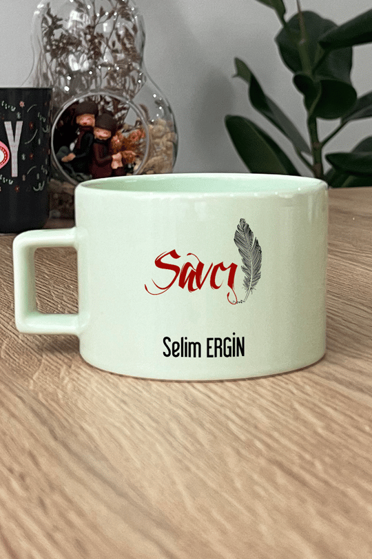 Savcı Kişiye Özel Lüks Pastel Fincan