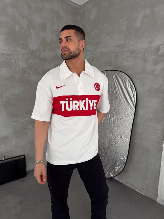 BEYAZ TÜRKİYE TSHİRT