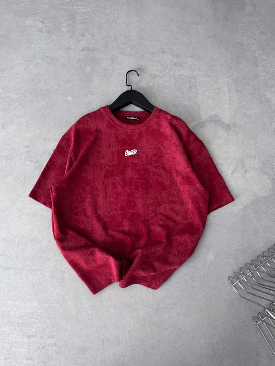 BORDO BATİİK STWD TSHİRT