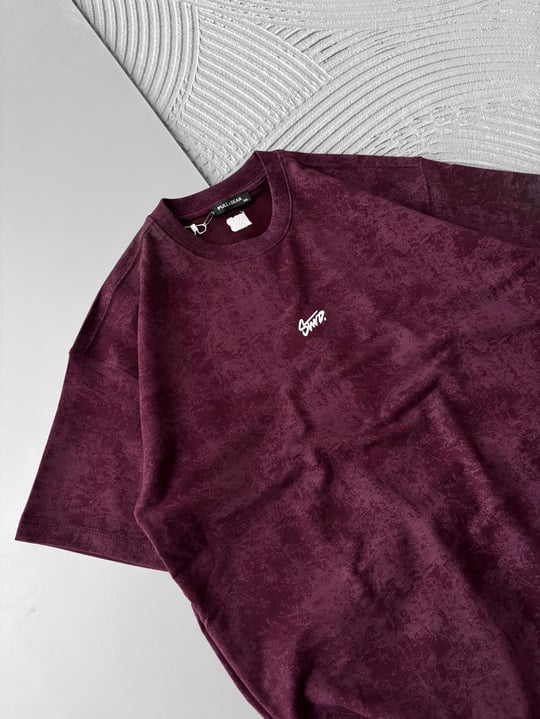 BORDO BATİK STWD TSHİRT