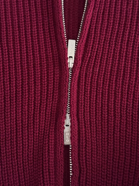 BORDO POLO TRİKO HIRKA