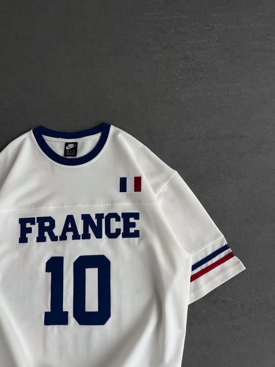 DK ÖZEL BEYAZ FRANCE TSHİRT