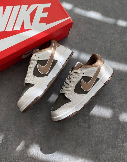 DUNK LOW KAHVE BEYAZ