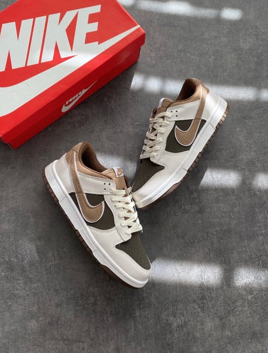 DUNK LOW KAHVE BEYAZ