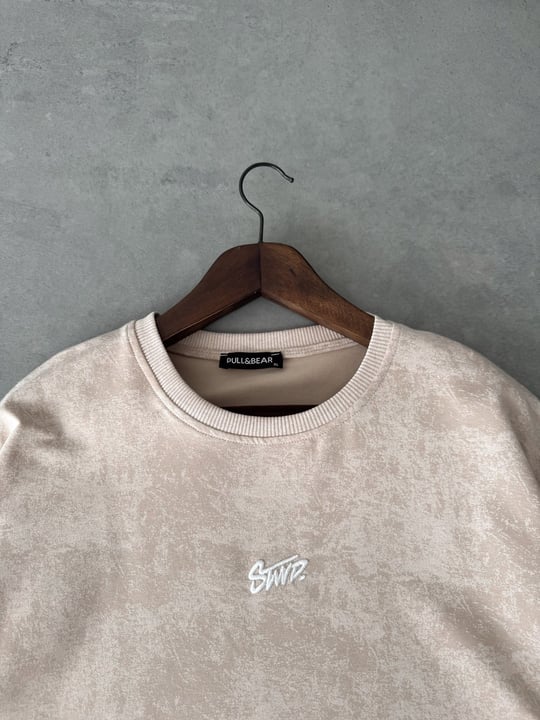 KREM BATİİK STWD TSHİRT