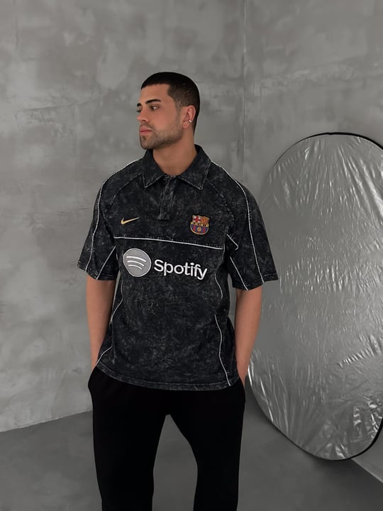 REFLEKTÖR YIKAMA BARÇA TSHİRT