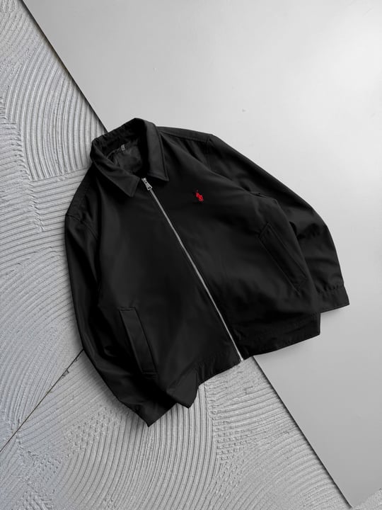 SİYAH MEVSİMLİK POLO CEKET