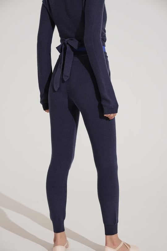 Grishko Isıtıcı Pantalon 06206/2 KELLY Gri-Mavi