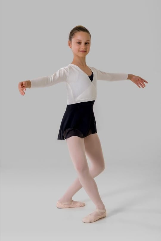 Gymo Dancewear Bale Eteği Daisy Black