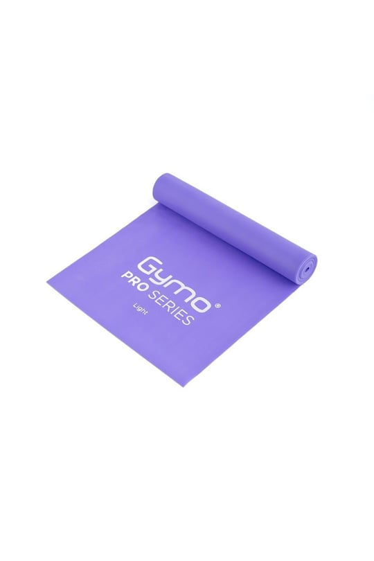 Gymo Egzersiz Pilates Yoga Esnetme Bandı Direnç Lastiği Mor Light