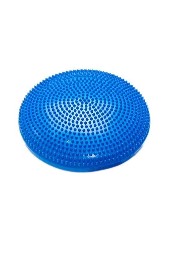 Gymo Pompalı Denge Yastığı Balance Disk Denge Pedi 33cm Mavi
