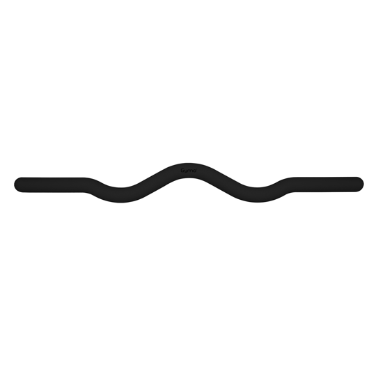 Gymo Pro Series Z-Bar 25lb Ağırlık Halter Siyah