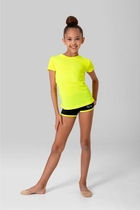 Gymo Sports F.Sarı Biyeli Taşlı Şort