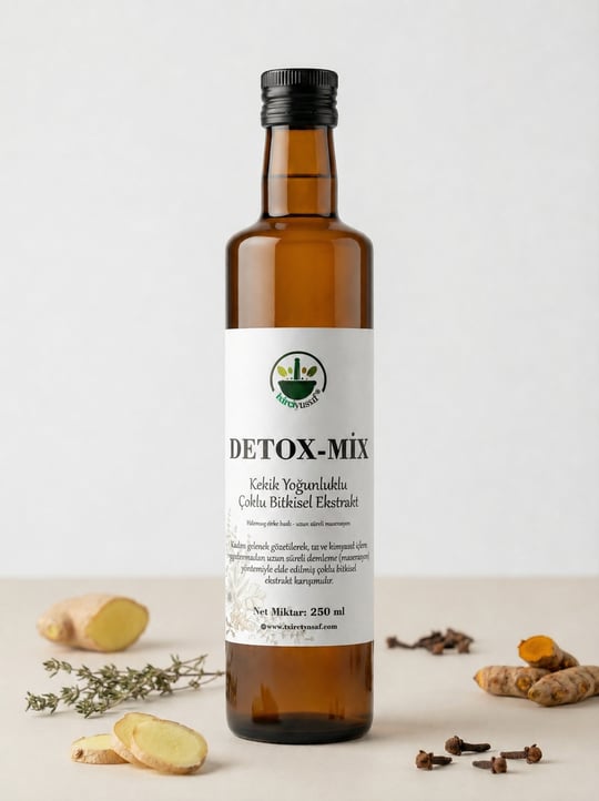 DETOX-MİX | Çoklu Bitkisel Ekstrakt (Kadim Maserasyon)