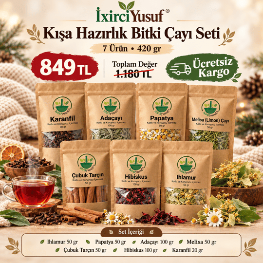 Kışa Hazırlık Bitki Çayı Seti