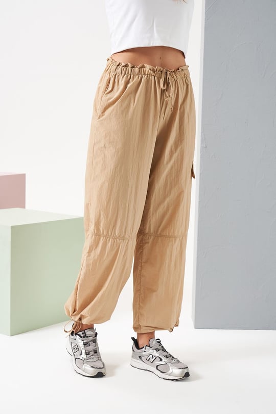 Kadın Camel Pantolon - 26039