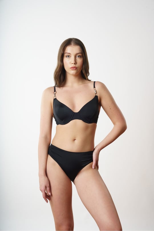 Kaplı Bikini Takım Siyah - B1803R