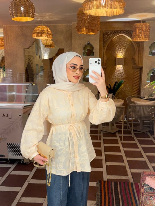 Cina Fisto Gömlek - Bej
