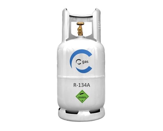 R-134a C-Gas Tekrar Doldurulabilir Tüplü 12 Kg