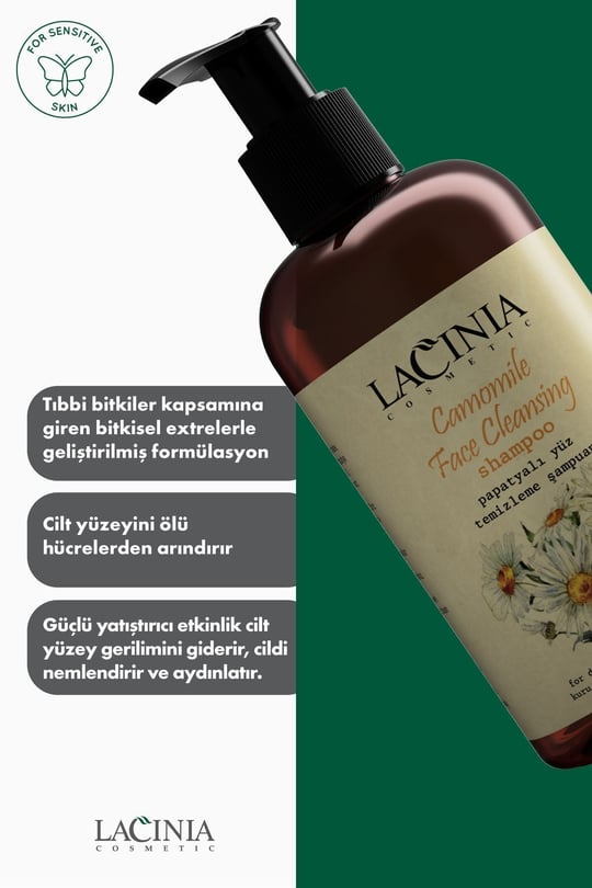Papatya Özlü Yüz Temizleme Şampuanı 250 ml