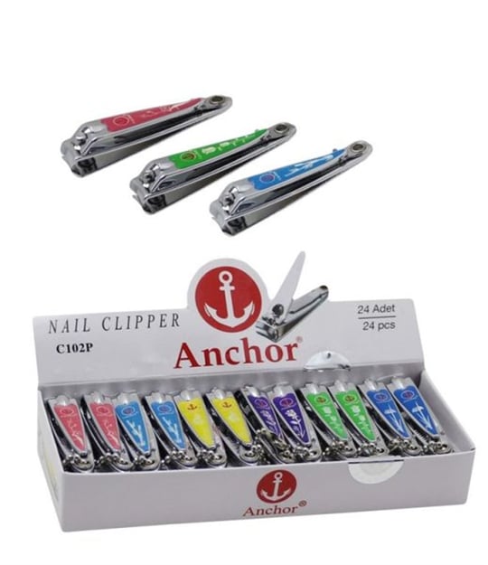 Anchor 102p Küçük Tırnak Makası Renkli
