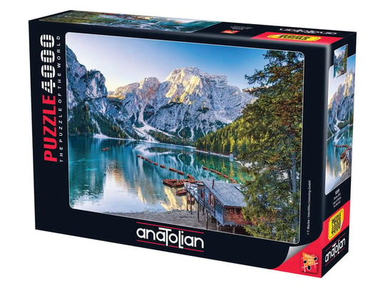 Braies Gölü - 4000 Parça Puzzle - 5205