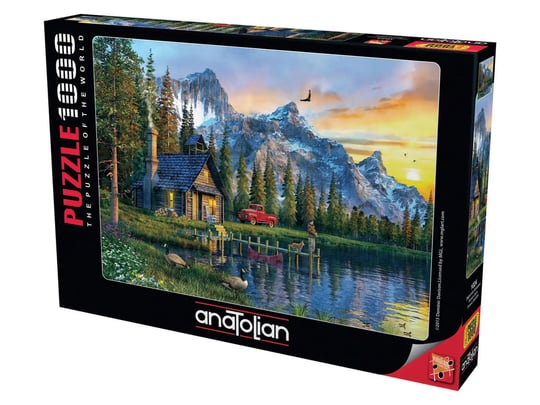 Dağevinde Günbatımı  - 1000 Parça Puzzle - 1024