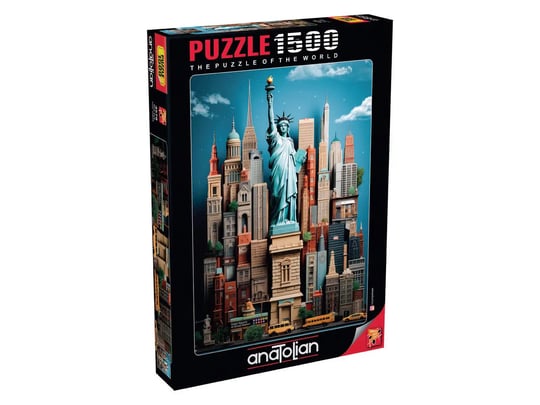 New York - 1500 Parça Puzzle - 4578