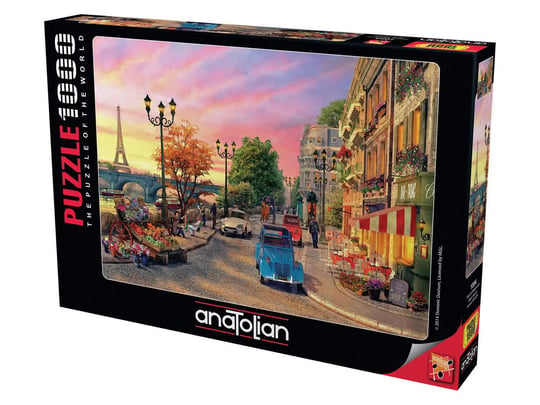 Paris te Akşamüstü  - 1000 Parça Puzzle - 1004