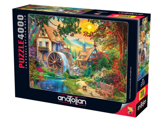 Su Değirmeni - 4000 Parça Puzzle - 5208