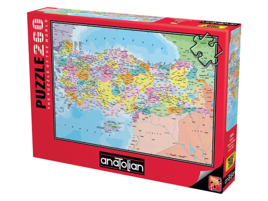 Türkiye Siyasi Haritası - 260 Parça Puzzle - 3269