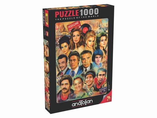 Yeşilçam Yıldızları  - 1000 Parça Puzzle - 1155