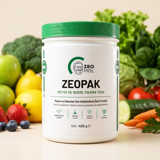 Zeopak | Doğal Meyve ve Sebze Yıkama Tozu 400 gr