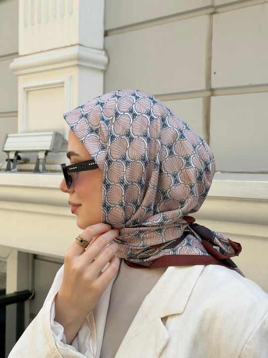 Soleil Çift Taraflı Twill Eşarp