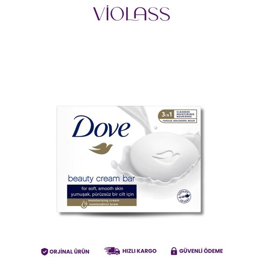 Dove Beauty Cream Bar Original Yumuşak Pürüzsüz Bir Cilt İçin Nemlendirici Krem 90 g