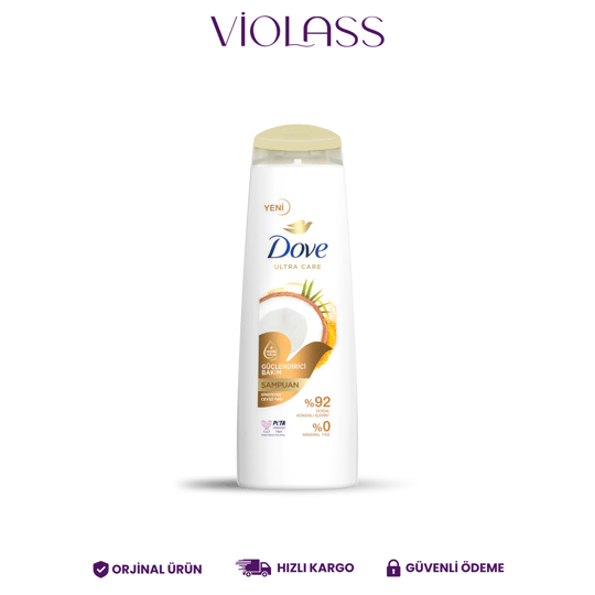 Dove Güçlendirici Bakım Saç Bakım Şampanı 400 ml